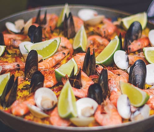 BROILED SEAFOOD PLATTER DINNER