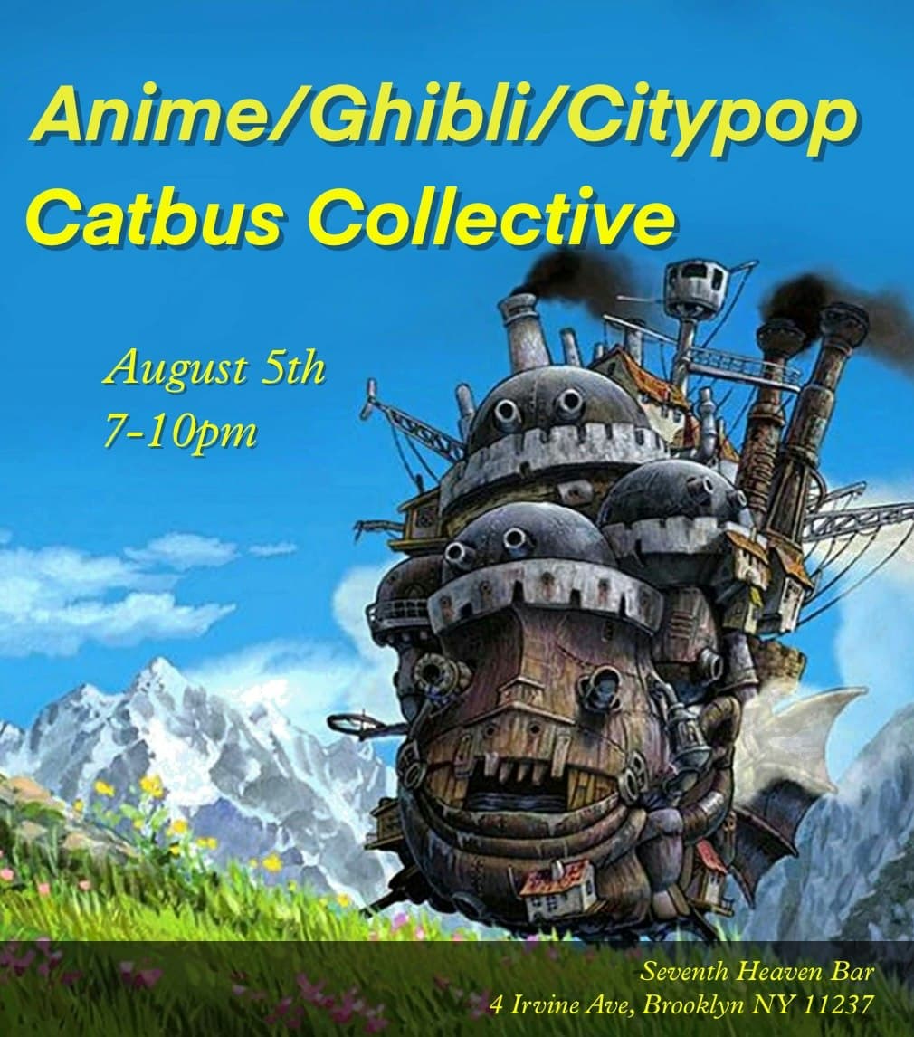 Citypop & Anime Jazz Night with Catbus Collective