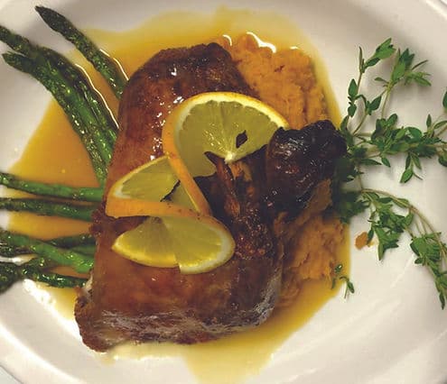 DUCK A L'ORANGE DINNER